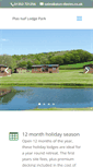 Mobile Screenshot of holidaylodgesnorthwales.co.uk